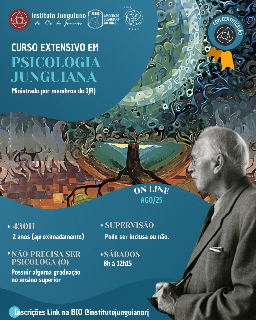 Extensivo em Psicologia Junguiana - 2025