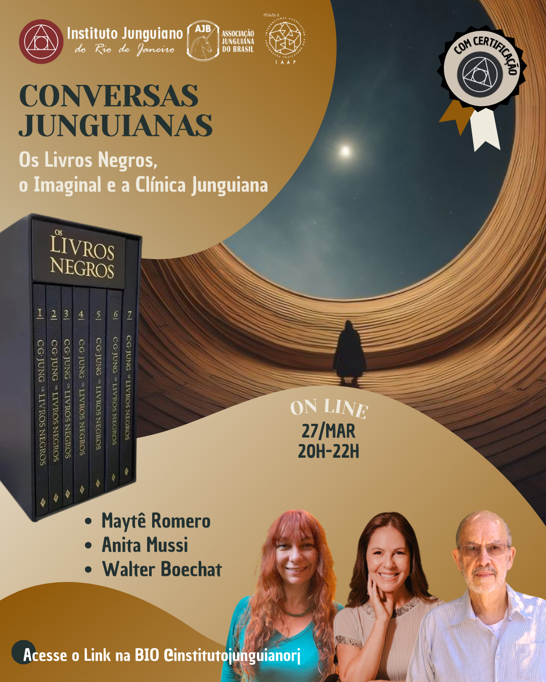 CONVERSAS JUNGUIANAS: "Os Livros Negros, o Imaginal e a Clínica Junguiana"